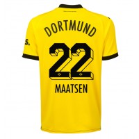 Borussia Dortmund Ian Maatsen #22 Heimtrikot 2023-24 Kurzarm